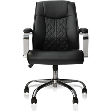 Monaco Customer Chair / Upholstery Grey, Black, Chocolate, Mocha, and Cappuccino by J&A