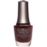Morgan Taylor Nail Lacquer - Pumps Or Cowboy Boots? (Black Brown Creme) / 0.5 oz.