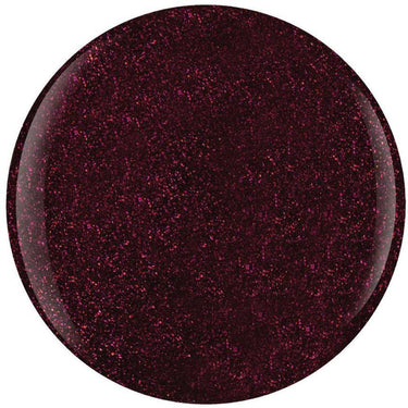 Morgan Taylor Nail Lacquer - Seal the Deal (Burgundy With Fuchsia Glitter) / 0.5 oz.