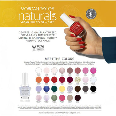 Morgan Taylor Naturals - Top Coat / 0.5 oz.