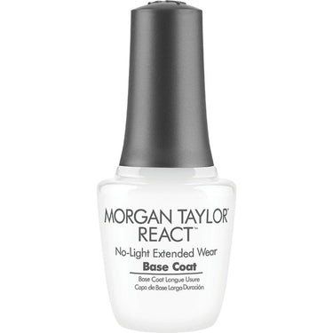 Morgan Taylor React No-Light Extended Wear Base Coat / 0.5 fl. oz. - 15 mL.