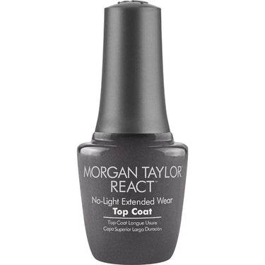 Morgan Taylor React No-Light Extended Wear Top Coat / 0.5 fl. oz. - 15 mL.