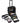 Multi Pouch Travel Case on Wheels by City Lights