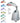 Multiwave LED Light Therapy - LED Treatments in 7 Wavelengths by Meishida