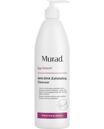 Murad - Age Reform: AHA/BHA Exfoliating Cleanser / 16.9 fl. oz. - 500 mL.