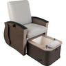 Mystia™ Manicure / Pedicure Chair with Plumbed Hydrotherapy Tub by Living Earth Crafts
