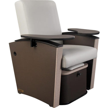 Mystia™ Manicure / Pedicure Chair with Plumbed Hydrotherapy Tub by Living Earth Crafts