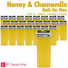 Nacach Wax - Honey & Chamomile Roll-On Wax - Soft Strip Wax / 3.3 fl. oz. - 100 mL. Each X 24 Units = Case of 24