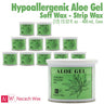 Nacach Wax - Hypoallergenic Aloe Gel Soft Wax - Strip Wax / (12) 13.52 fl. oz. - 400 mL. Cans