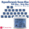 Nacach Wax - Hypoallergenic Ocean Blue Soft Wax - Strip Wax / (24) 13.52 fl. oz. - 400 mL. Cans