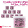 Nacach Wax - Hypoallergenic Pure Pink with Titanium Dioxide Soft Wax - Strip Wax / (12) 13.52 fl. oz. - 400 mL. Cans