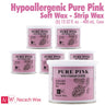 Nacach Wax - Hypoallergenic Pure Pink with Titanium Dioxide Soft Wax - Strip Wax / (6) 13.52 fl. oz. - 400 mL. Cans