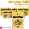 Nacach Wax - Moroccan Gold Hard Wax Beads with Argan Oil / 10 Lbs.