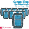 Nacach Wax - Ocean Blue Hard Wax Beads / 10 Lbs.