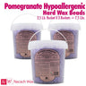 Nacach Wax - Pomegranate Hypoallergenic Hard Wax Beads / (3) 2.5 Lbs. Buckets = 7.5 Lbs.