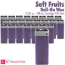Nacach Wax - Soft Fruits Roll-On Wax - Soft Strip Wax / 3.3 fl. oz. - 100 mL. Each X 24 Units = Case of 24