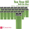 Nacach Wax - Tea Tree Oil Roll-On Wax - Soft Strip Wax / 3.3 fl. oz. - 100 mL. Each X 24 Units = Case of 24