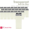 Nacach Wax - Transparent Roll-On Wax - Soft Strip Wax / 3.3 fl. oz. - 100 mL. Each X 24 Units = Case of 24
