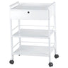 Nadja Beauty Trolley with Locking Drawer and 3 Shelves by Silver Spa