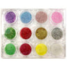 Nail Art Glitters Kit #3 - 12 x 0.18 oz.