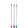 Nail Art Striping Brush Set / 3 Brushes by DL Pro