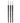 Nail Art Striping Brush Set / 3 Pieces by DL Pro