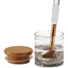 Nail Brush Cleaning Jar with Deep Well - 2.25" by DL Pro