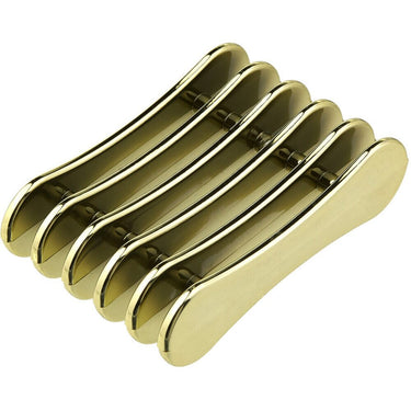 Nail Brush Holder (Holder Only) - 5 Slots - Gold - Each