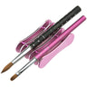 Nail Brush Holder (Holder Only) - 5 Slots - Metallic Purple - Each