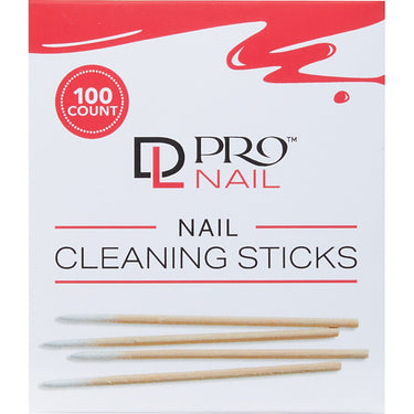 Nail Cleaning Sticks / 100 Pack by DL Pro