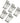 Nail Extension Tip Clips for Builder Gel Support - 5-Pack by DL Pro