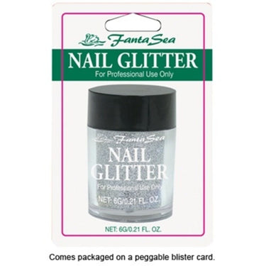 Nail Glitter Individual Jar - Dark Blue - 6 grams / 0.21 oz. by Fantasea
