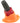 Nail Polish Bottle Holder Stand - Orange - Each