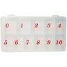 Nail Tip Box - Frosted by DL Professional