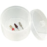 Nail Tools &amp; Carbide Drill Bit Sterilizer Box (Case Only) - Natural - Each