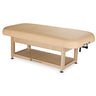 Napa Flat Top Spa Treatment Table Shelf Base by Living Earth Crafts