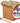 Natural Bristle Brush with Wood Handle / Mega Pack of 60