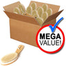 Natural Bristle Contour Body Brush / Mega Pack of 72