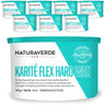 NaturaverdePro - KARITE FLEX HARD WAX - Hard Stripless Wax - Made in Italy / Case = 14 oz. - 397 grams Can X 8 Cans