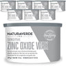 NaturaverdePro - SENSITIVE ZINC OXIDE WAX - Soft Strip Wax - Made in Italy / Case = 14 oz. - 397 grams Can X 8 Cans