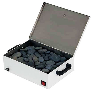 Neo-Spa Compact Stone Warmer - Snow White Powder Coated Finish by Whitehall Manufacturing