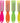 Neon Nail Brushes / 24 Pieces by DL Pro
