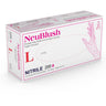 NeuBlush - Pink Nitrile Powder-Free Exam Gloves / 10 Boxes of 200 Gloves = 2,000 Gloves per Case - Available in X-Small, Small, Medium, Large, X-Large by MedGluv
