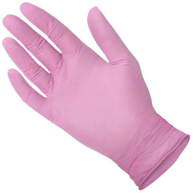 NeuBlush - Pink Nitrile Powder-Free Exam Gloves / 10 Boxes of 200 Gloves = 2,000 Gloves per Case - Available in X-Small, Small, Medium, Large, X-Large by MedGluv