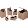 Newberry Brown Kraft Gift Boxes - Kraft - 10"W x 10"L x 5"H / 2 Cases of 50 = 100 Boxes