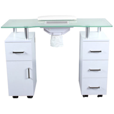 Nikita Manicure Table with Vent Fan by HANS Equipment