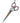 Ninja Swordsman 6-1/4" Razor Edge Titanium Multicolor Shear