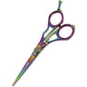 Ninja Swordsman 6-1/4" Razor Edge Titanium Multicolor Shear
