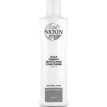 Nioxin Scalp Therapy Revitalizing Conditioner - STEP 2 - System 1 / For Natural Hair with Light Thinning / 10.1 oz. - 300 mL.