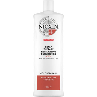 Nioxin Scalp Therapy Revitalizing Conditioner - STEP 2 - System 2 / For Natural Hair with Progressed Thinning / 33.8 oz. - 1,000 mL.